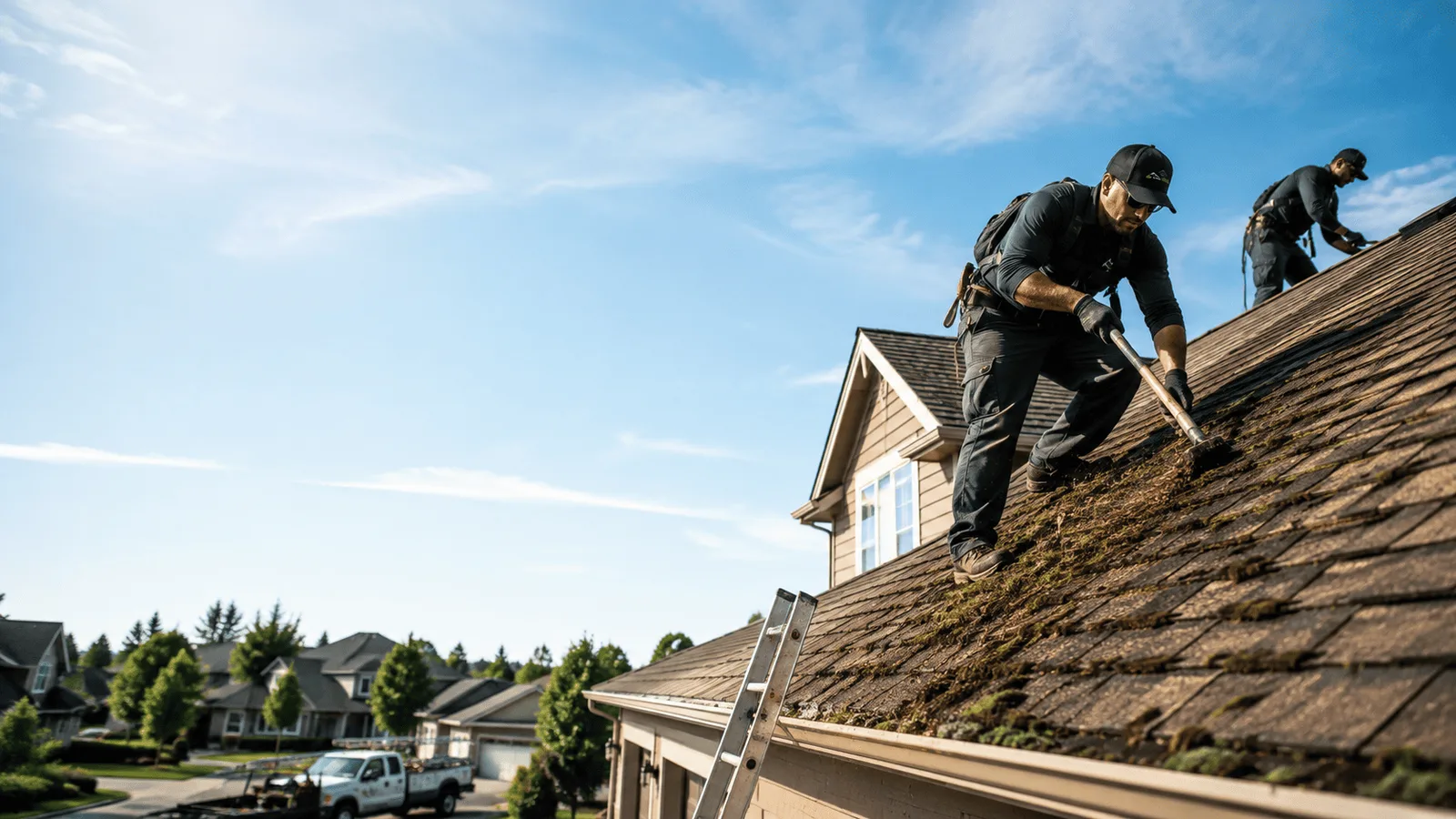 Roof Moss Removal in Palmyra, IN near me